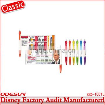 Disney factory audit manufacturer's banner pens manufacturers suppliers 142176