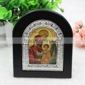 Holy Family Wood Icon