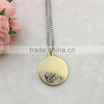 Stainless Steel Pendant Necklace