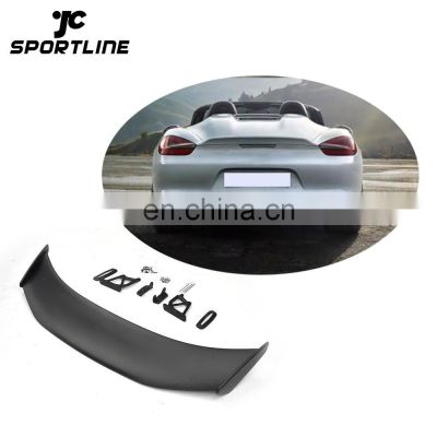 Unpainted ABS 987 GT4 Rear Spoiler for Pors che 986 987 981 718 Cayman