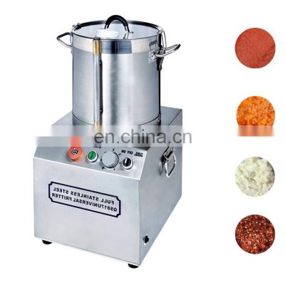 10L Commercial Small Meat Machine Cutter Mixer Automatic Electric Food Cutter Chopping Machine with Perfect Cutting Effect