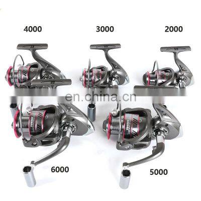 Hot Sale YO1000-6000 Spinning Reel 5.2:1 12KG Max Drag Full Alloy Spinning Fishing Reel