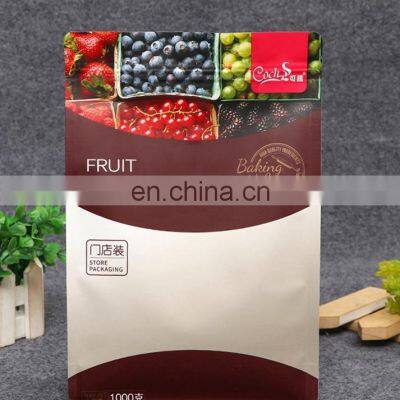 Hot sale customized reusable stand up sea salt packaging bag