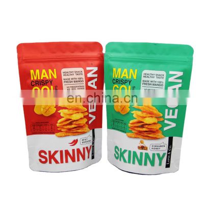 Plastic stand Up laminated material potato chips packaging film/plantain chips packaging bags