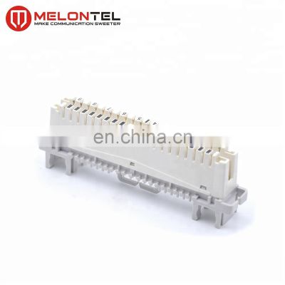 MT-2003 8 10 pair Krone IDC module strip profile type disconnection module LSA module