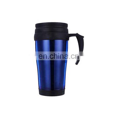 Custom Printed 420ml Plastic Coffee Mugs with Paper Insert