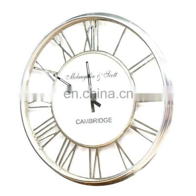 aluminium cast numeral roman number wall clock