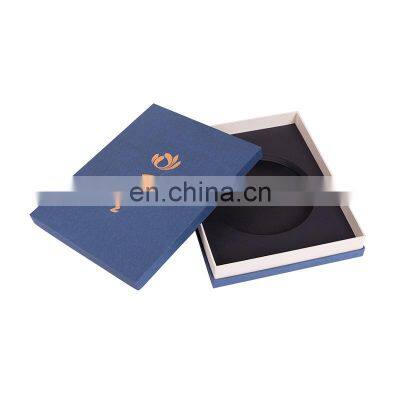 Wholesale Customized Printed with Logo Top and Bottom Gift Box Flat Paper Packaging Box for Tea