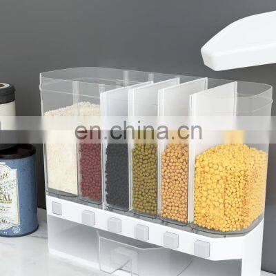 Multiply Grain Dispenser Storage Box Container 12kg Cereals and Rice Grain Dispenser Supermarket Dry Food Storage photo-3