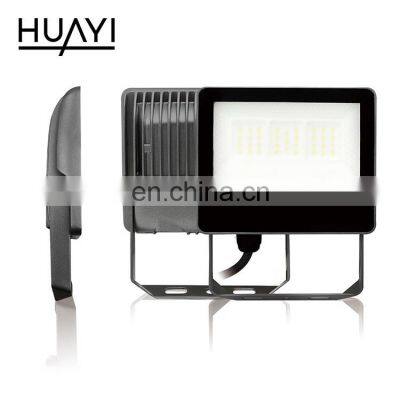 HUAYI High Power Aluminum IP66 Waterproof 10W 20W 30W 50W 70W 100W 150W 200W Outdoor Stadium Garden LED Flood Light