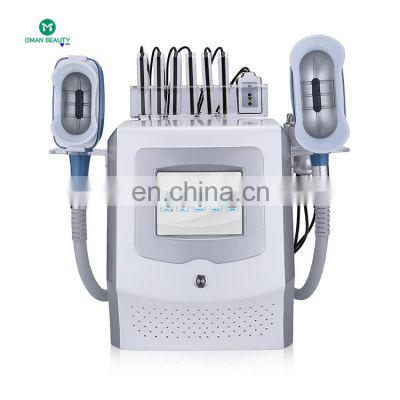 Portable mini fat freezing cryo slimming rf skin tightening radiofrecuencia crio small cryolipolysis plates machine for home use