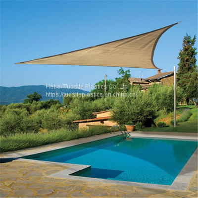 16.5 x 16.5 x 16.5FT Triangle Terra UV Block Sun Shade Sail Perfect for Outdoor Patio Garden photo-5