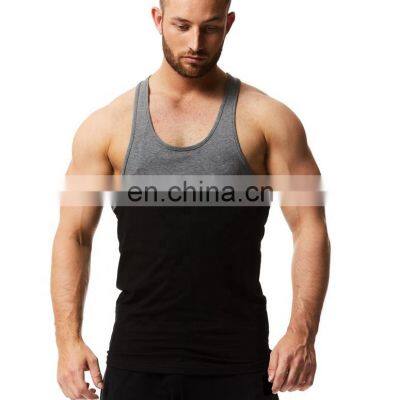 Design Your Own Cotton Plain Bodybuilding Tank top Custom Fitness