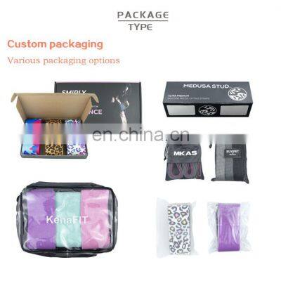 Wholesale Fitness Yoga Custom Logo Exercise Hip Circle Non Slip Fabric Resistance Band photo-4