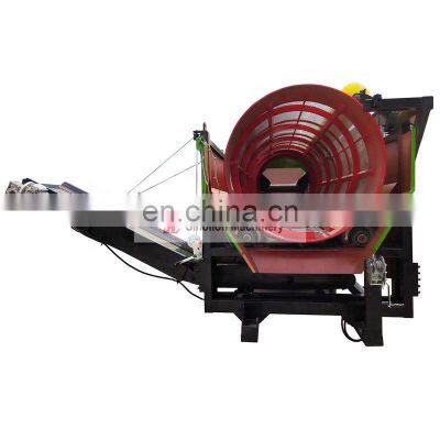 High Quality Mobile Compost Trommel Screen Rotary Compost Drum Machine photo-3