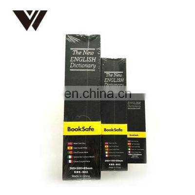 Book Shape Homesafe Kid Money Box Steel Metal Travel Combination Book Safe Lock Box Cash Box photo-4