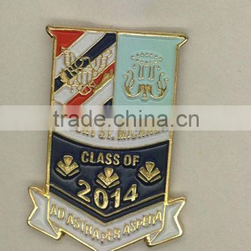 custom logo soft enamel lapel pins/custom flag lapel pins