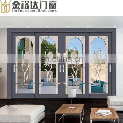 China's aluminium manufacturer wholesale aluminium alloy window balcony soundproof door decoration engineering