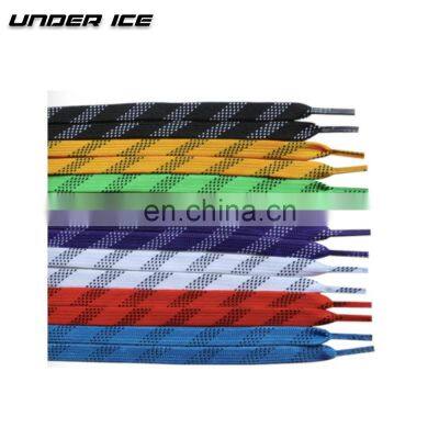 Black/white High Quality Waxed Hockey Skate Lace 1cm Width Waterproof and Durable for Ice Hockey Sticks Sports photo-5