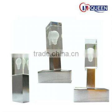 New Product OEM Flash Drive Crystal USB OEM Logo