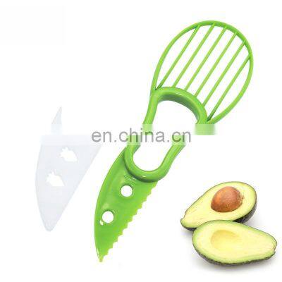 Multi-function Fruit Peeler Knife Multifunction Convenience Pitter Tool Slicer Avocado Cutter photo-5