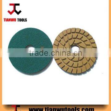 7" unique components abrasive polishing pads