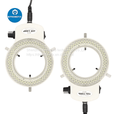 Adjustable 144 LED Ring Light Illuminator Lamp For Industry Stereo Microscope Digital Camera Magnifier With AC Power Adapter photo-4