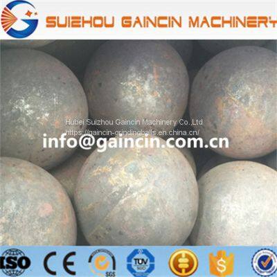 dia.40mm forged mill balls, grinding media mill steel balls, grinding media balls, steel forged balls