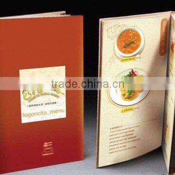 Promotional Restaurant Menu Printing