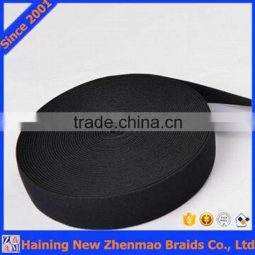 2 inch black nylon elastic webbing