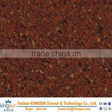 With glass quartz stone slab for hot sale/best quartz stone price by kingsun