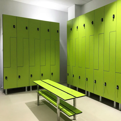 New Model Green Color Double Sliding Door Cabinet  with Digital Lock