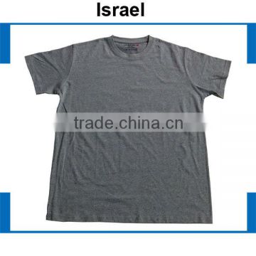 cheap price cvc 60/40 single jersey T-shirt/O neck T-shirt/Men O neck T-shirt