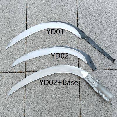 Spring Steel Oil Palm Chopping Sickle Durable Agriculture Farm Tool Palm Trees Cutting Scythes Oil Palms Harvesting Sickle Knife