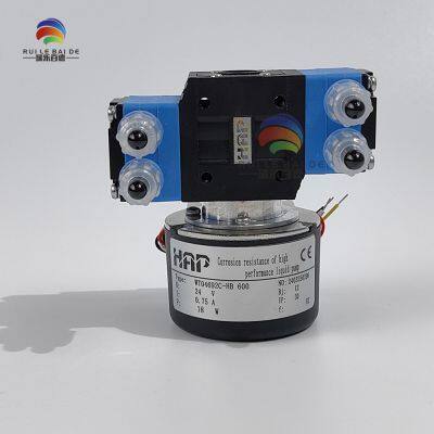 The Best-selling HAP WT04692C-HB600 Fast-paced Flat Dual-head Liquid Diaphragm Pump is Used in Inkjet Printers. photo-2