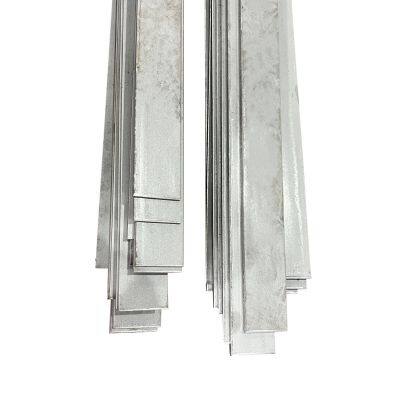 Premium Stainless Steel Flat Bars - Custom Brushed Finish