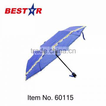 Trade Assurance Good After-sale Service 3 Folding Umbrella