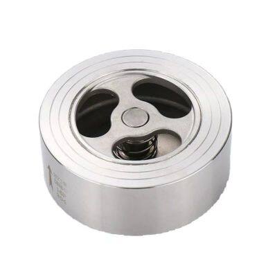 Клапан обратный из нержавеющей стали высокого качества, зажимной обратный клапан