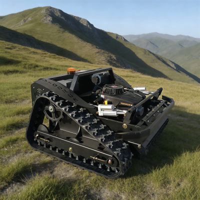 Ручная газонокосилка Loncin Engine промышленного класса с беспроводным дистанционным управлением, требующая минимального обслуживания, для стрижки травы и кустарников