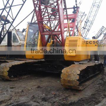 Strong Working Resonable Price Used Good Condition Crawler Crane SANY for Cheap Sale in Shanghai photo-3