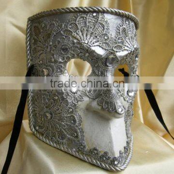 Hot Sell on Ebay Venice Mask Masquerade Birthday Party Mask Black Lace Half Face Venetian Mask With Drills Decoration photo-4