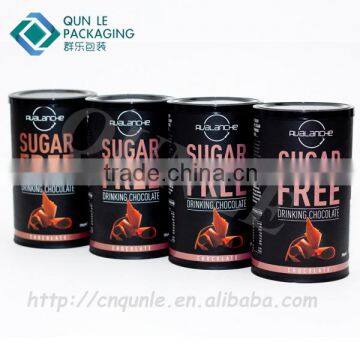 Cylindrical Instant Coffee Paper Composite Paper Tube Cans photo-4