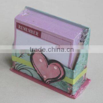 2015 paper note sheet packed in paper box