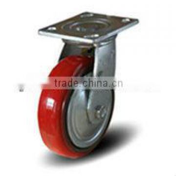 Heavy duty PU Caster & wheel (4"- 8")