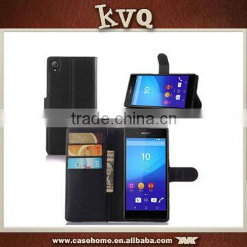 New Arrival!!! PU Leather Wallet Flip Stand Pouch Case Cover For Sony Xperia Z5
