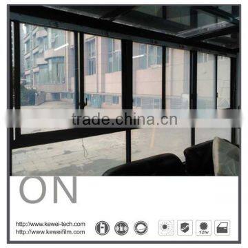 Kewei 6+6 high clear smart glass for high-class building glass