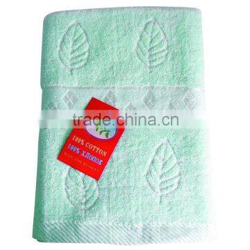 jacquard 100% cotton jacquard pattern hand towel