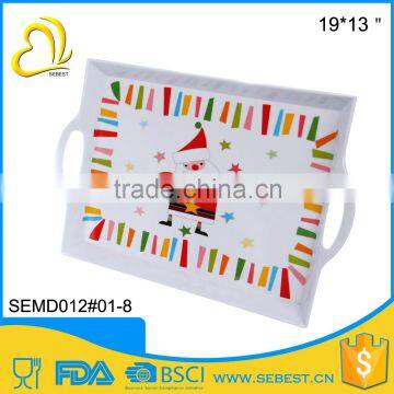 custom design tableware food serving plastic dinner trays