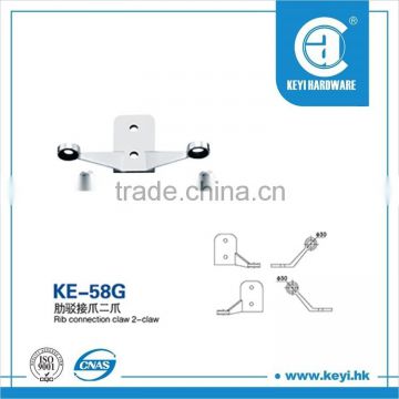 KE-58G two-claw spider connected claw for curtain wall glass