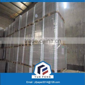 Hangzhou Fuyang Super Stiffness bottom price white Coated Grey Back Board Paper